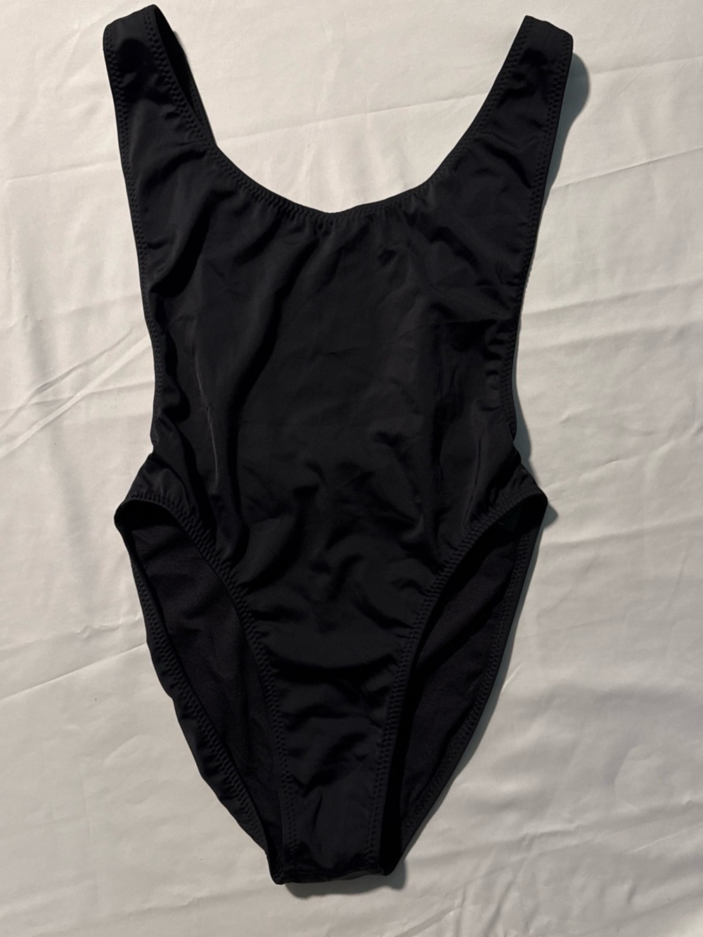 Norma Kamali Black One-Piece Swimsuit - Classic Scoop